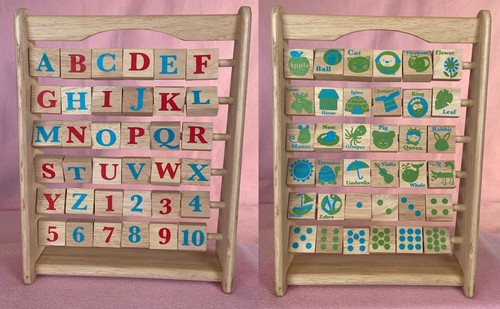 Wooden abacus learn the - wooden,