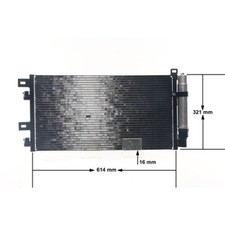 Mahle Condenser for Mini Mini Hatch Cooper 1.6 Litre April 2001 to December 2006