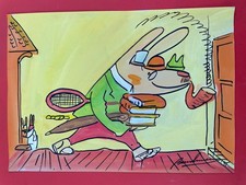 Ludwig Bemelmans Drawing on