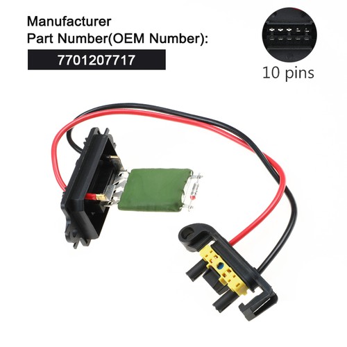 Heater resistor blower - heater, motor