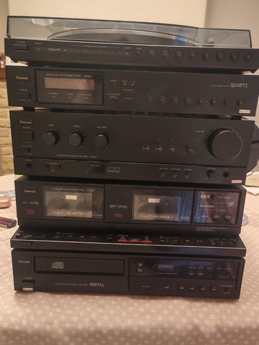 Sansui e750 turntable fully - turntable,