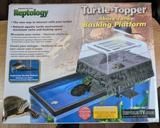 Reptology Turtle Topper Above-Tank Basking Platform Ramp for Aquatic Turtles