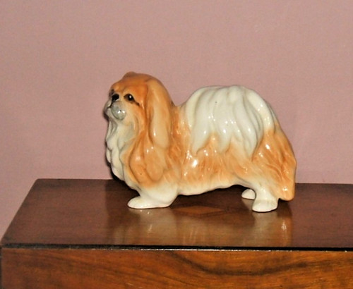 Vintage sylvac pekingese - vintage,