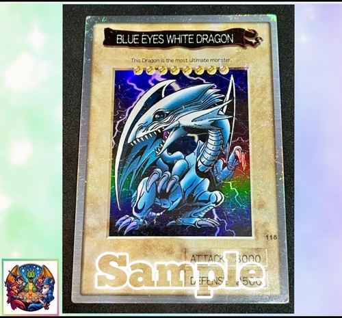 Blue eyes white dragon - eyes, english