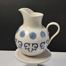 Rare Vtg 1964 Eva Zeisel Schmid NKT Japan Antler Snowflake For Stratford Creamer