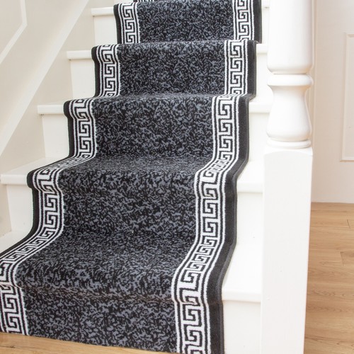 Black grey flecked - black,