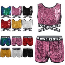 Kids Girls Sparkly Glitter