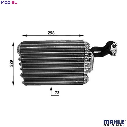 Evaporator air conditioning - air,