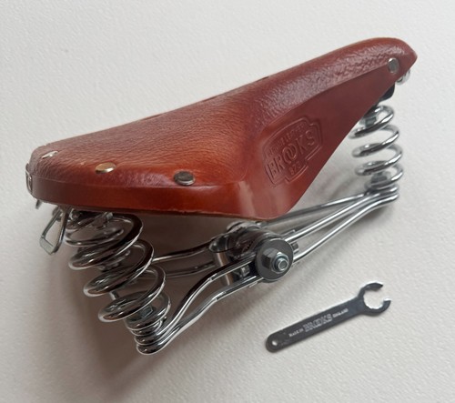 Brooks leather saddle - brooks,