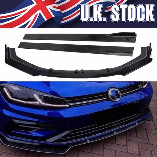 Gloss front bumper lip - lip, body