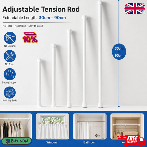 Telescopic net voile tension - voile,