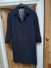 Men's Woolen Overcoat Classic Crombie Style, Size L, in aa new, unused condition