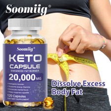 Keto Diet Pills Extreme Fat Burners Strong Fast Weight Loss Slimming Capsules