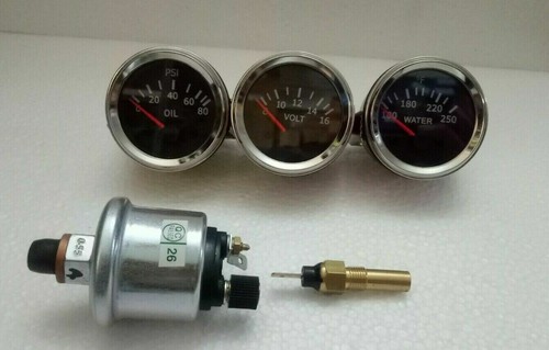 Electrical gauges set volt - gauges, set-