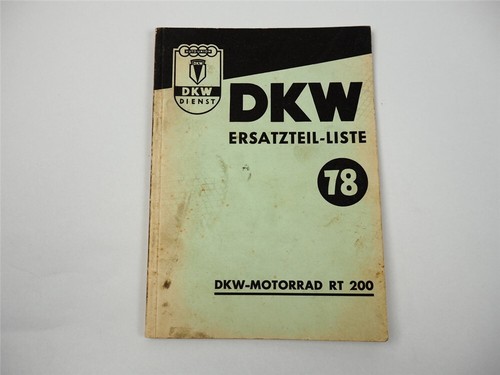 Dkw 200 motorcycle - 200, spare