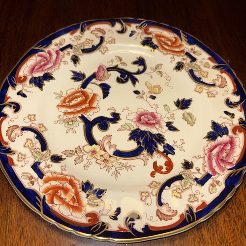 Masons mandalay dinner plate - mandalay,