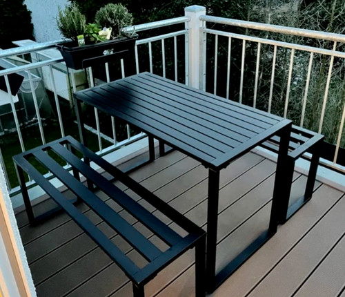 Industrial garden bar set - industrial,