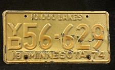 Vintage Minnesota MN Passenger