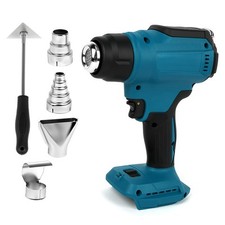 Cordless Hot Air Gun Electric Handheld Heat Gun 4 Nozzles For Makita 18V Battery