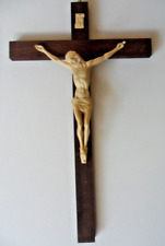 Wooden Crucifix with ivory