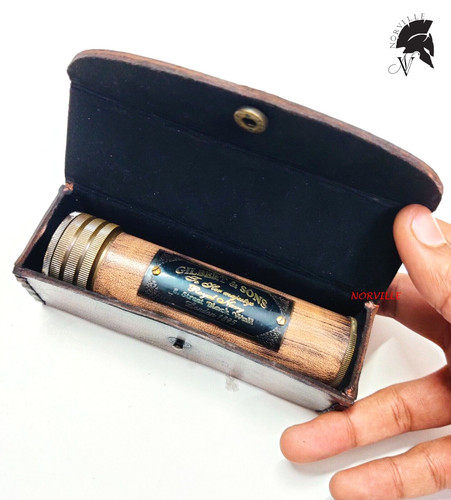 Vintage brass kaleidoscope - brass,