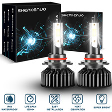 For Toyota AURIS 13-on - 2x 9012 HIR2 LED HEADLIGHT BULBS KIT CANBUS REEOR FREE