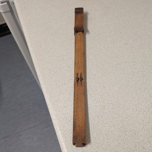 Super rare box wood - , folding