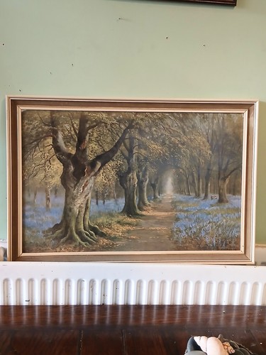 Vintage art print budding - vintage,