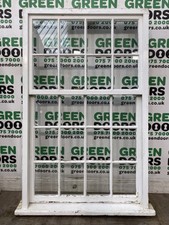 1930S SASH WINDOW TIMBER SINGLE GLAZED GEORGIAN BARS RECLAIMED WOODEN EXTERIOR