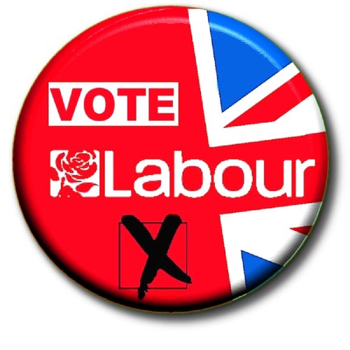 Vote labour british political - -british,