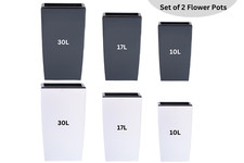 Planter Pots Tall Modern Decor