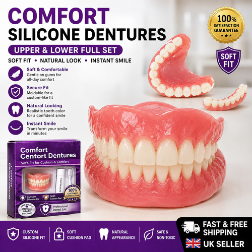Moldable silicone dentures - moldable,