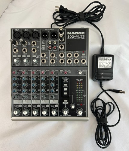 Mackie 802 vlz3 channel - 802-vlz3, 8-channel