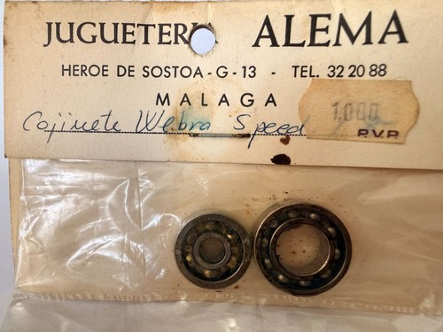 Webra speed ball bearings - speed,