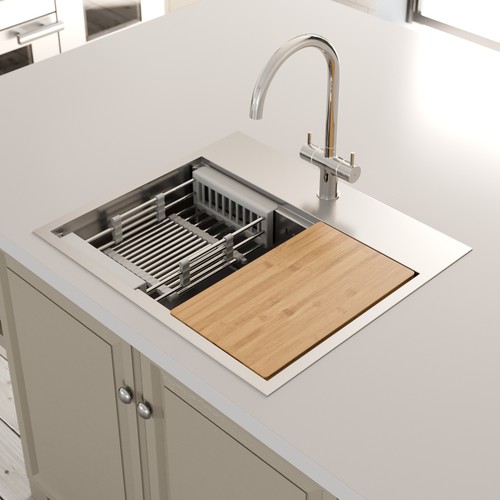Bowl kitchen sink - 1,