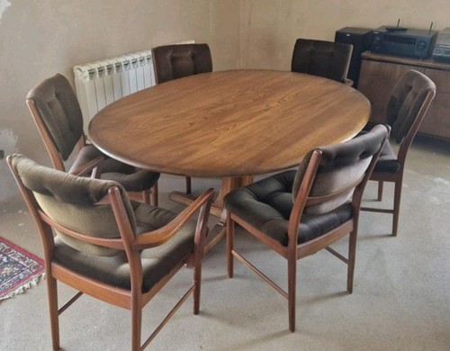 Ercol oval dining - &, 6