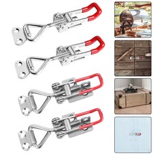 Heavy Duty Toggle Latch Catch Adjustable Toggle Clamp Quick Release Pull Latch