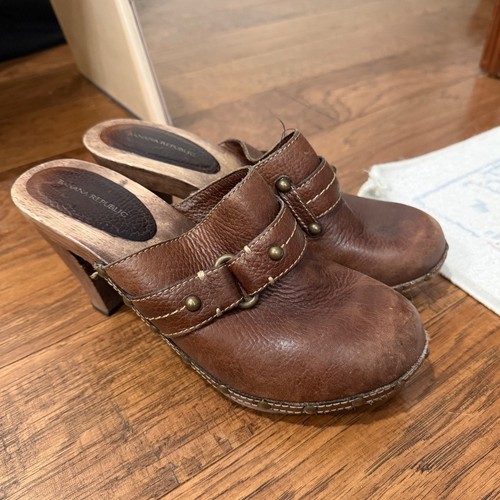 Banana republic brown leather - banana,