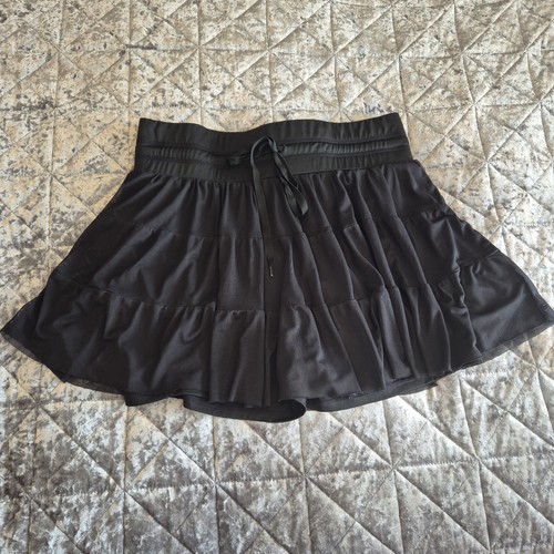 Women black rara skirt - women's, skort