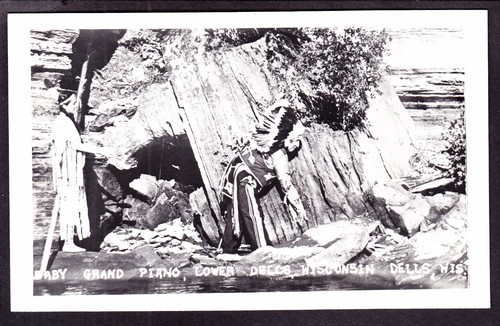 Dells wisconsin post card - wisconsin,