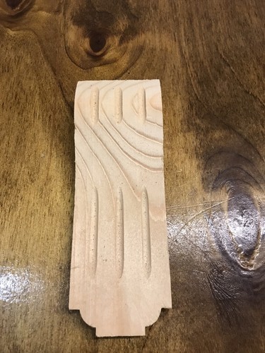 Wooden corbels plain - 1,