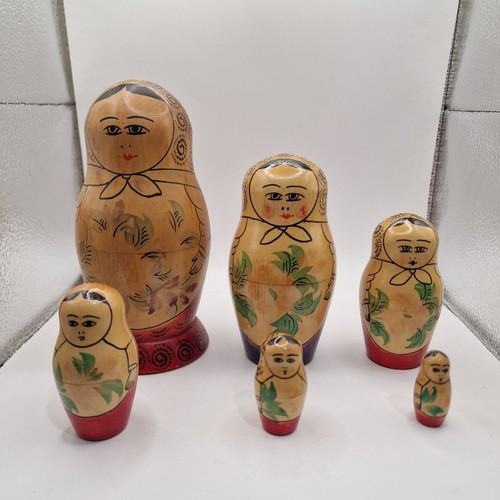 Vintage russian nesting dolls - vintage,