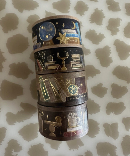 Bgm bookshelf washi tape - , set