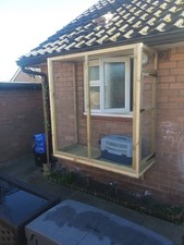 3 sided window box catio,2ft