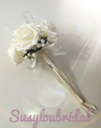 Ivory rose gypsophila - ivory, flower