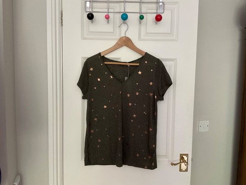 Mint velvet khaki metallic - khaki,
