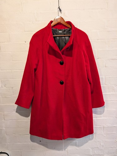 Vintage laura ashley red wool - laura,