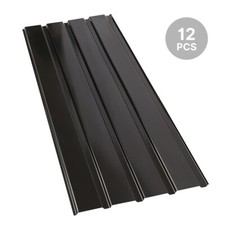 Mondeer 12 PCS | 6.2m Corrugated Roof Sheets Profile Galvanized Metal Roofing