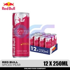 Red Bull Energy Drinks Spiced