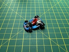 Hot Wheels Go Kart Blue Rare Diecast Car Mattel Vintage Retro